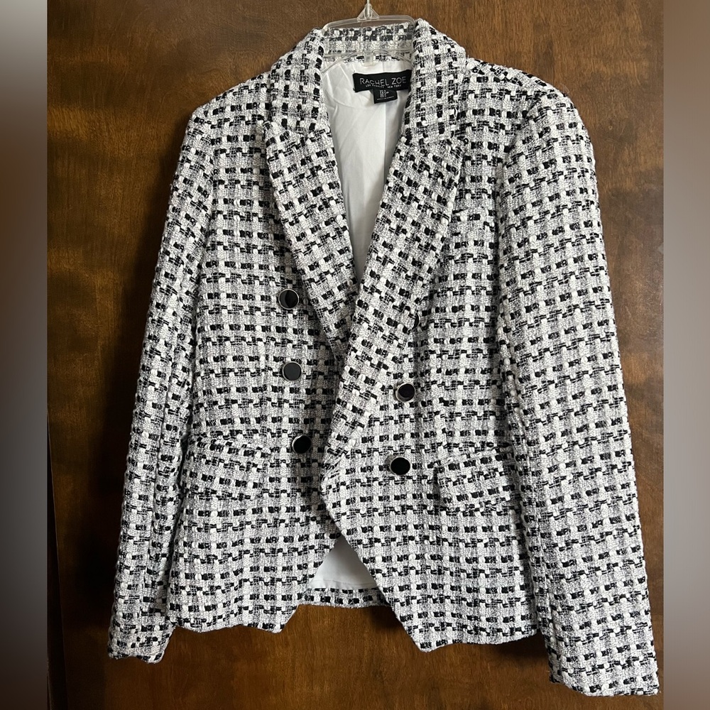 Rachel Zoe Houndsooth Blazer